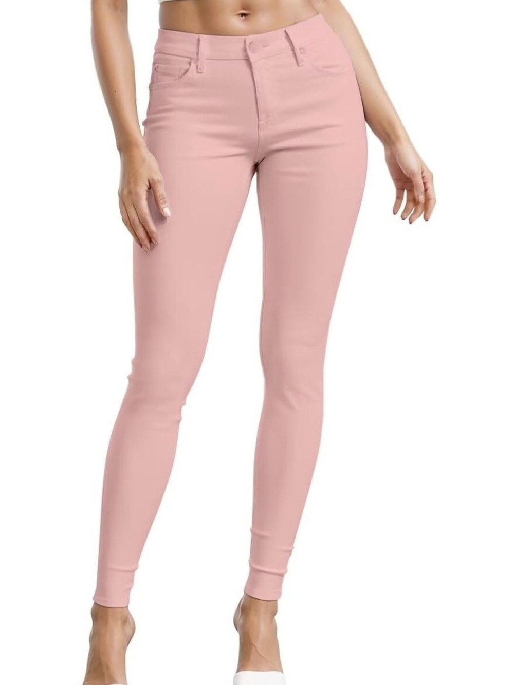 Hybrid & company Pink Skinny Jeans Large